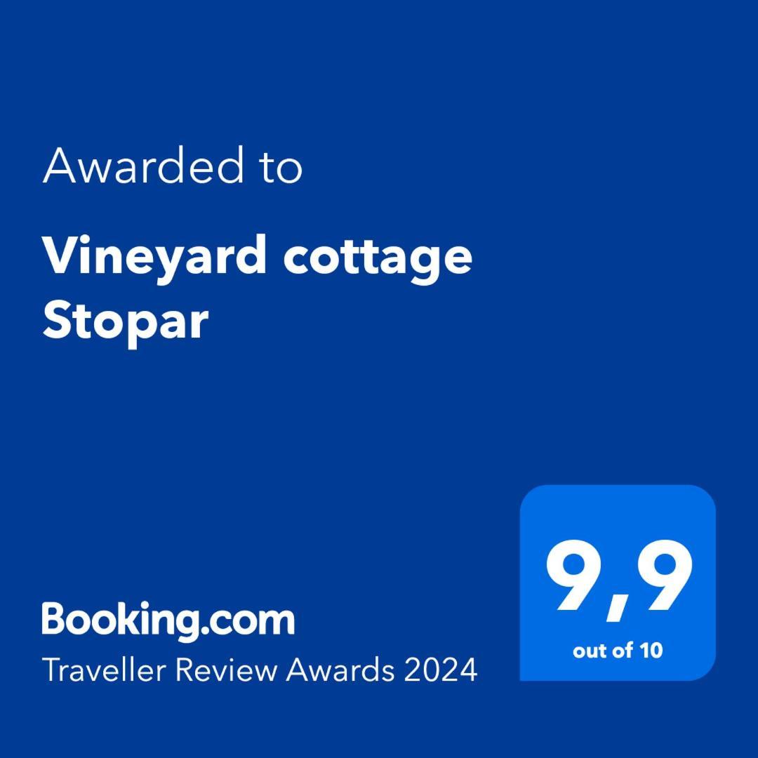 Vineyard Cottage Stopar Straza Exterior foto